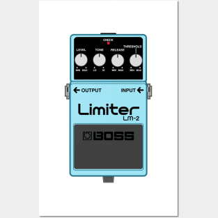 Boss LM-2 Limiter Guitar Effect Pedal Posters and Art